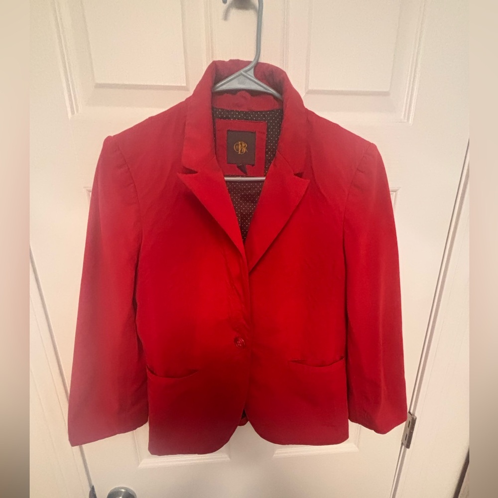OBR Red Women's Blazer. Medium